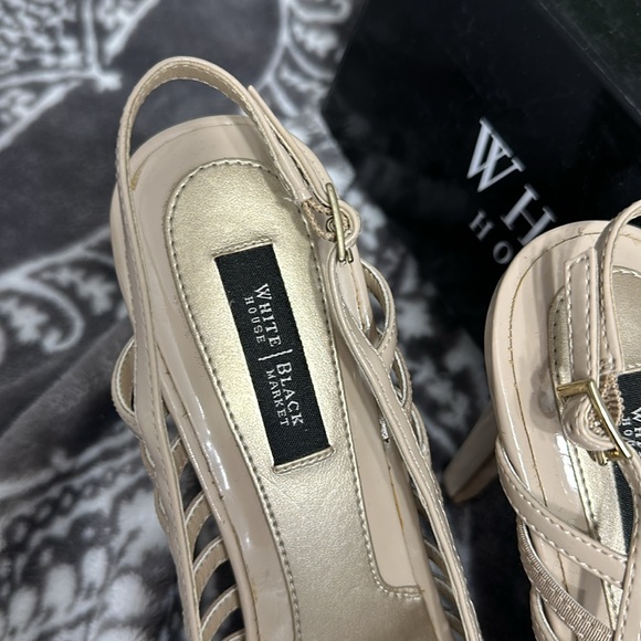 White House Black Market Gena Heels size 8 - Picture 6 of 8